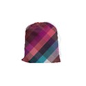 Multicolor Plaids Drawstring Pouch (Small) View1