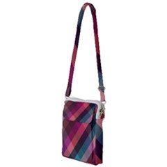 Multicolor Plaids Multi Function Travel Bag