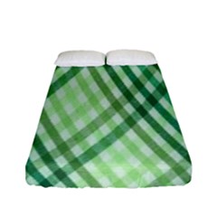 Menta Plaids Fitted Sheet (full/ Double Size) by ConteMonfrey