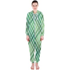 Menta Plaids Hooded Jumpsuit (ladies) by ConteMonfrey