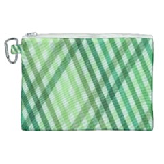 Menta Plaids Canvas Cosmetic Bag (xl) by ConteMonfrey