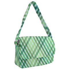 Menta Plaids Courier Bag by ConteMonfrey