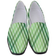 Menta Plaids Women s Classic Loafer Heels by ConteMonfrey