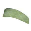 Discreet Green Tea Plaids Stretchable Headband View1