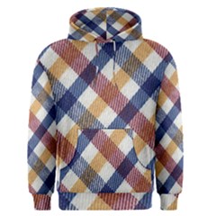 Hot Colors Plaid  Men s Core Hoodie by ConteMonfrey