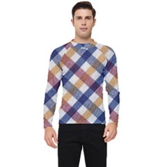 Hot Colors Plaid  Men s Long Sleeve Rash Guard by ConteMonfrey