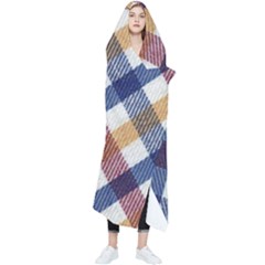 Hot Colors Plaid  Wearable Blanket by ConteMonfrey