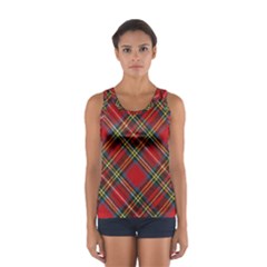 Diagonal Vintage Wool Sweater  Sport Tank Top  by ConteMonfrey