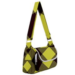 Black And Yellow Plaids Diagonal Multipack Bag by ConteMonfrey