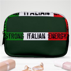 Strong Italian Energy Make Up Pouch (small) by ConteMonfrey