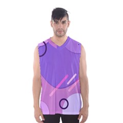 Colorful-abstract-wallpaper-theme Men s Basketball Tank Top by Wegoenart