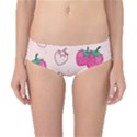 Seamless-strawberry-fruit-pattern-background Classic Bikini Bottoms View1