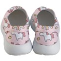 Cute-unicorn-rainbow-seamless-pattern-background Women s Lightweight Slip Ons View4