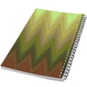 Zig Zag Chevron Classic Pattern 5.5  x 8.5  Notebook View2