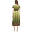 Zig Zag Chevron Classic Pattern High Low Boho Dress View2