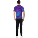 Realistic Night Sky With Constellation Men s Short Sleeve Rash Guard View2