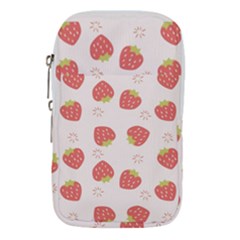 Strawberries Pattern Design Waist Pouch (small) by Wegoenart