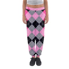 Seamless Argyle Pattern Women s Jogger Sweatpants by Wegoenart