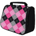 Seamless Argyle Pattern Full Print Travel Pouch (Big) View1