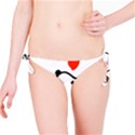 Snoopy Love Bikini Bottom View1