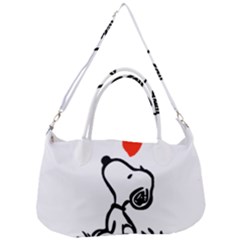 Snoopy Love Removal Strap Handbag