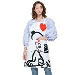 Snoopy Love Pocket Apron by Jancukart