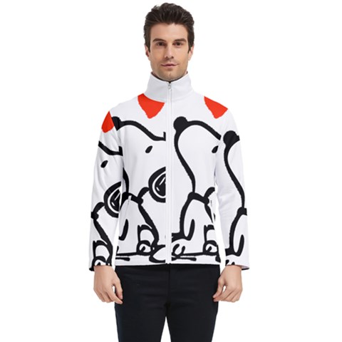 Snoopy Love Men s Bomber Jacket by Jancukart