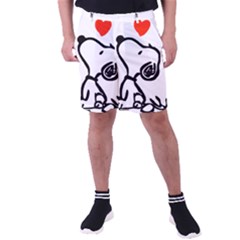 Snoopy Love Men s Pocket Shorts