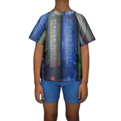 Vintage Collection Book Kids  Short Sleeve Swimwear