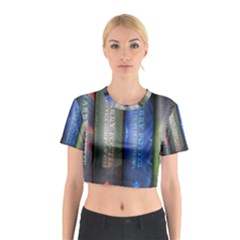 Vintage Collection Book Cotton Crop Top