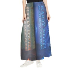 Vintage Collection Book Maxi Chiffon Skirt