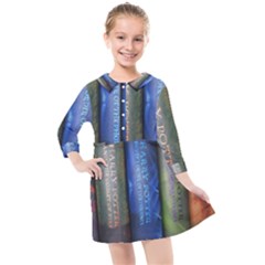 Vintage Collection Book Kids  Quarter Sleeve Shirt Dress