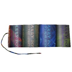 Vintage Collection Book Roll Up Canvas Pencil Holder (s)