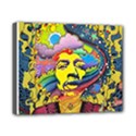 Psychedelic Rock Jimi Hendrix Canvas 10  x 8  (Stretched) View1