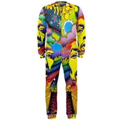 Psychedelic Rock Jimi Hendrix Onepiece Jumpsuit (men)