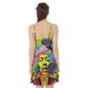 Psychedelic Rock Jimi Hendrix Satin Night Slip View2