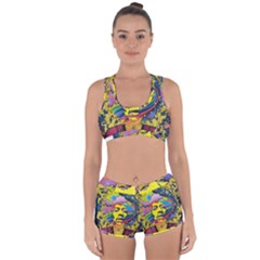 Psychedelic Rock Jimi Hendrix Racerback Boyleg Bikini Set