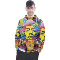 Psychedelic Rock Jimi Hendrix Men s Pullover Hoodie