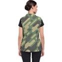 Camouflage Pattern Background Women s Puffer Vest View2