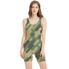 Camouflage Pattern Background Women s Wrestling Singlet by Wegoenart