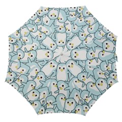 Penguin Pattern Straight Umbrellas by Wegoenart