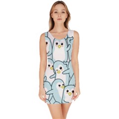 Penguin Pattern Bodycon Dress by Wegoenart