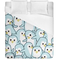 Penguin Pattern Duvet Cover (california King Size) by Wegoenart