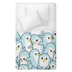 Penguin Pattern Duvet Cover (single Size) by Wegoenart