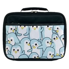 Penguin Pattern Lunch Bag by Wegoenart