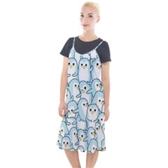 Penguin Pattern Camis Fishtail Dress by Wegoenart