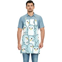 Penguin Pattern Kitchen Apron