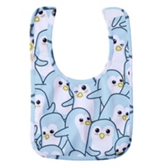 Penguin Pattern Baby Bib by Wegoenart