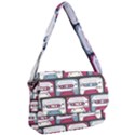 Music symbol rock seamless pattern Courier Bag View1