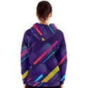 Colorful-abstract-background Women s Zipper Hoodie View2